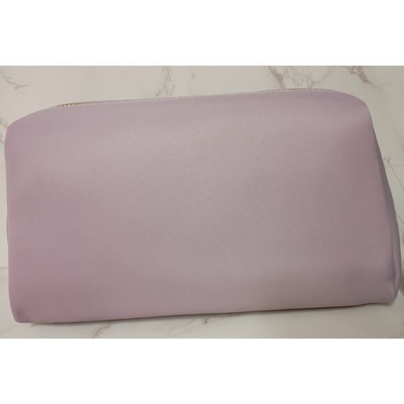 Kate Spade Carter Lavender Smoke Large Nylon Cosmetic Bag - NEW - Picture 2 of 7